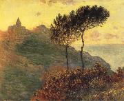 Claude Monet, The Church at Varengeville,Grey Weather